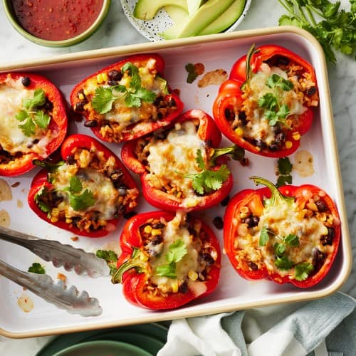 Vegetarian Stuffed Peppers