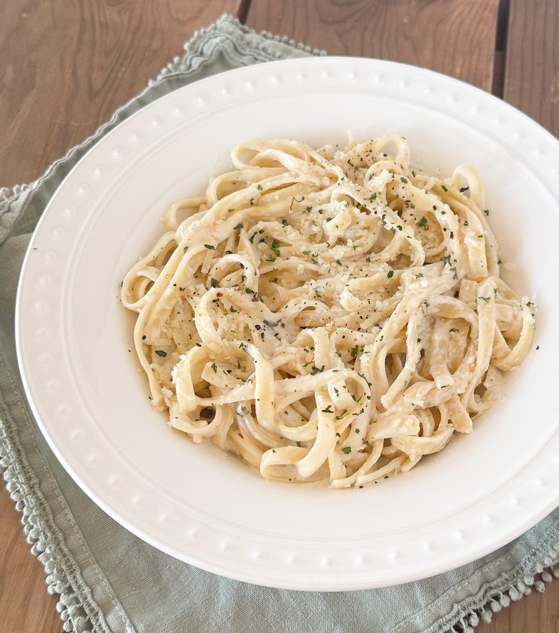 Creamy Fettuccine Alfredo