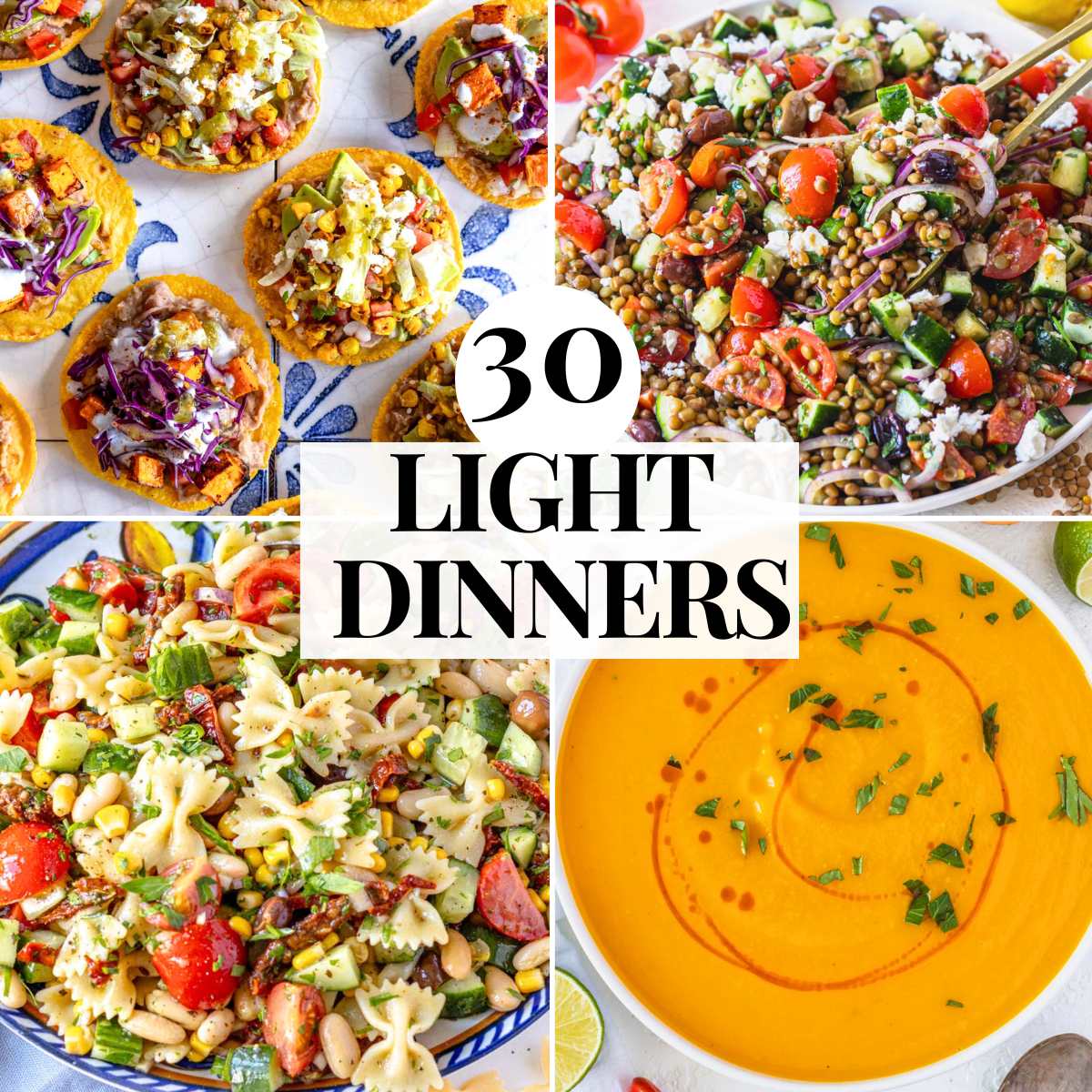 Light Dinner Ideas: cherry tomato pasta