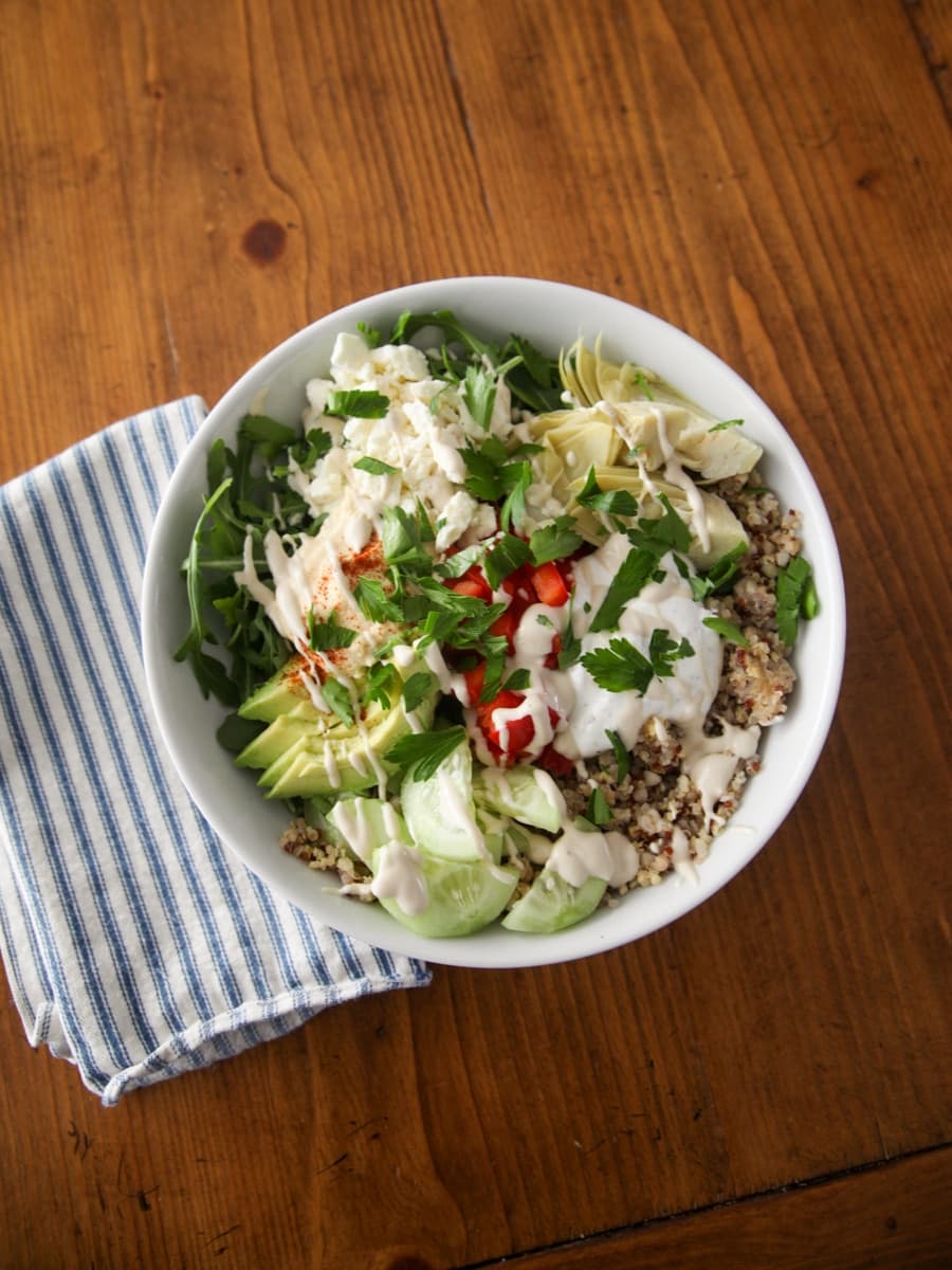 Mediterranean Grain Bowl Recipe