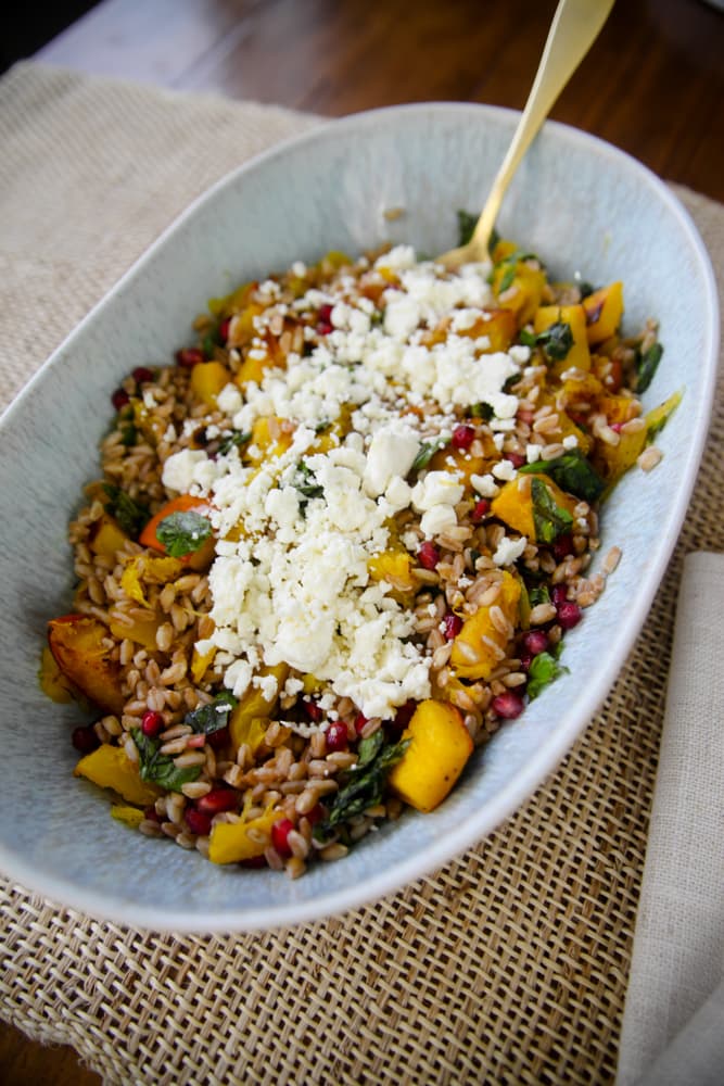Pumpkin Farro Salad