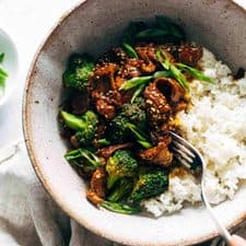 Sesame Beef and Broccoli