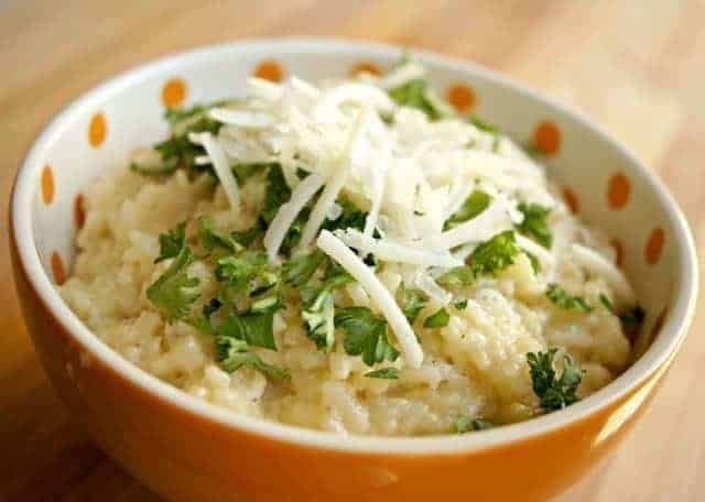 Chicken and Pea "Risotto"