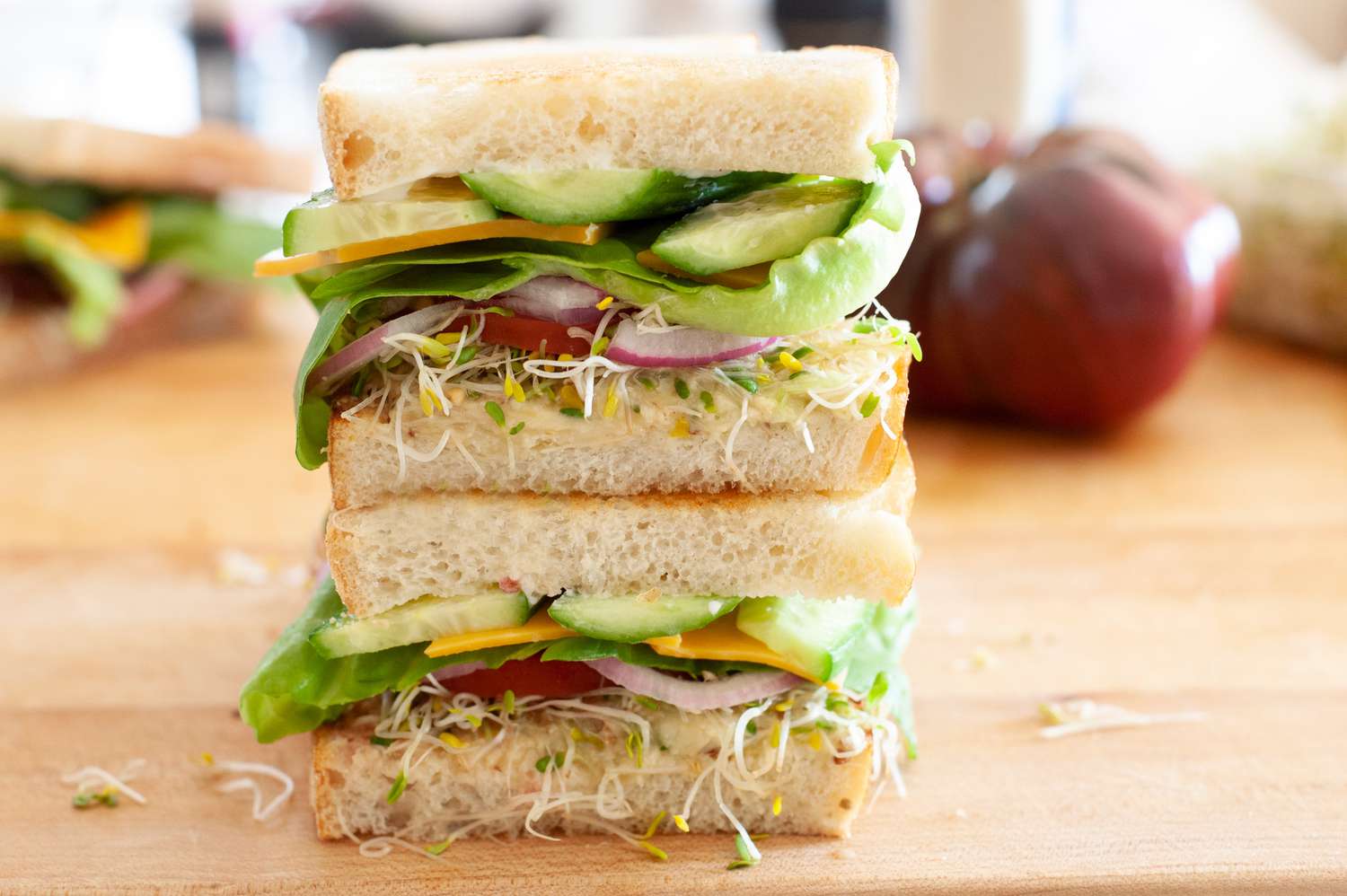 Loaded Veggie Sandwich