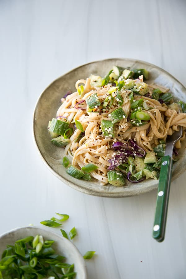 15-Minute Cold Sesame Noodle Salad