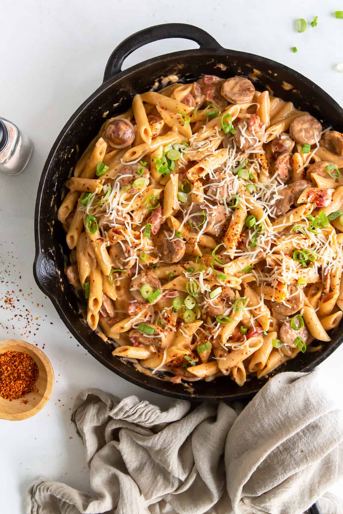 Skillet Sausage Pasta
