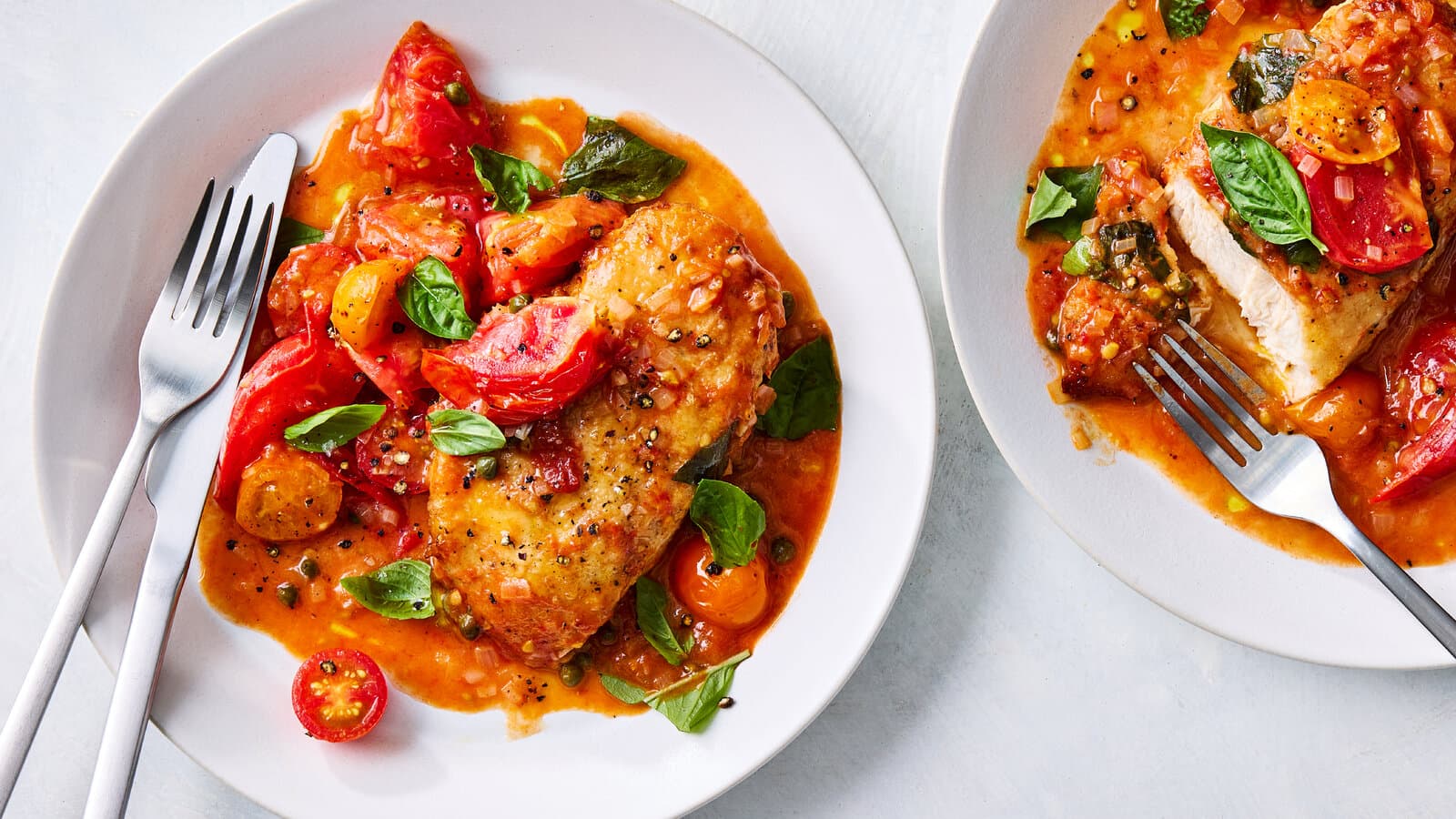 Tomato Basil Chicken Breasts