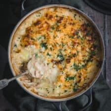 Creamy Seafood Pie with Colcannon Mash