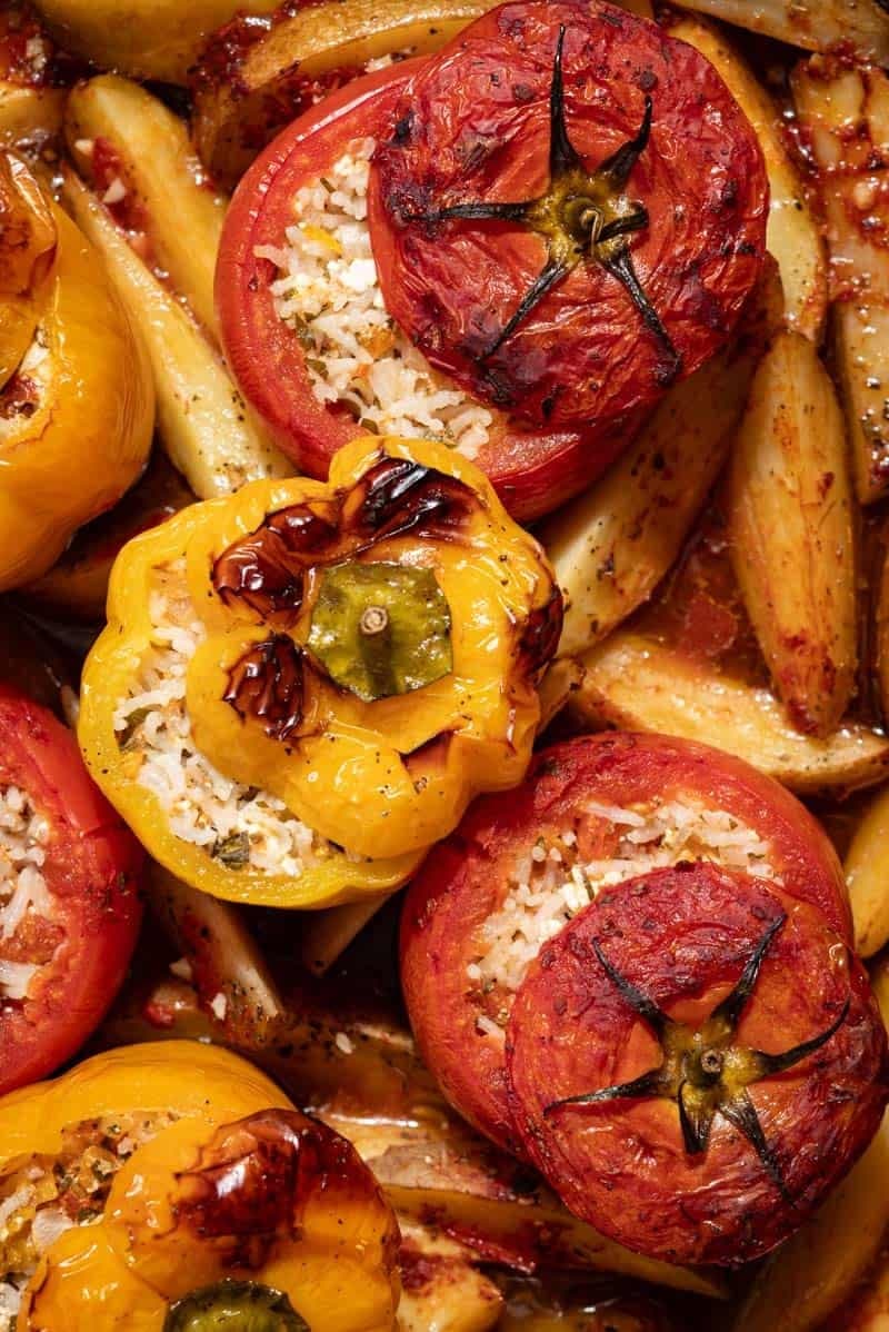 Gemista (Greek Stuffed Vegetables)