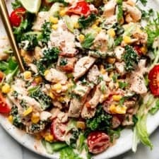 Creamy BBQ Chicken Salad