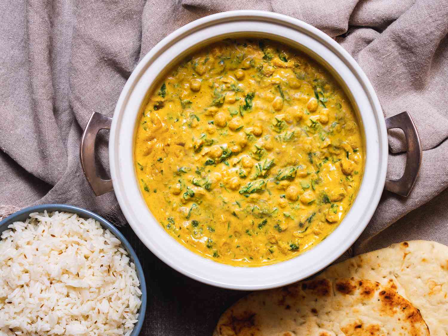 Chickpea, Coconut, and Cashew Curry Recipe