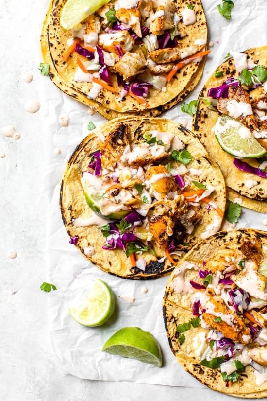 Cod Fish Tacos