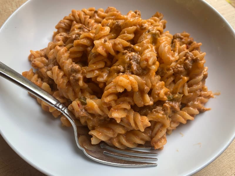 Sloppy Joe Mac n Cheese