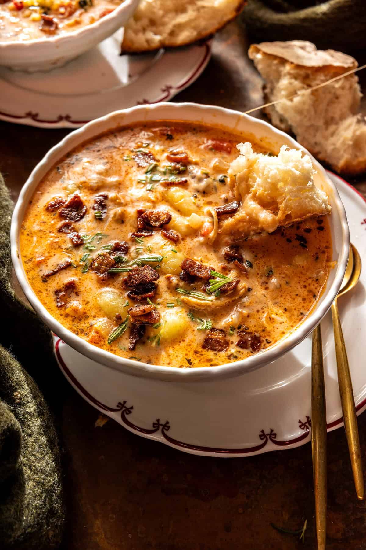 Italian Chicken Gnocchi Soup