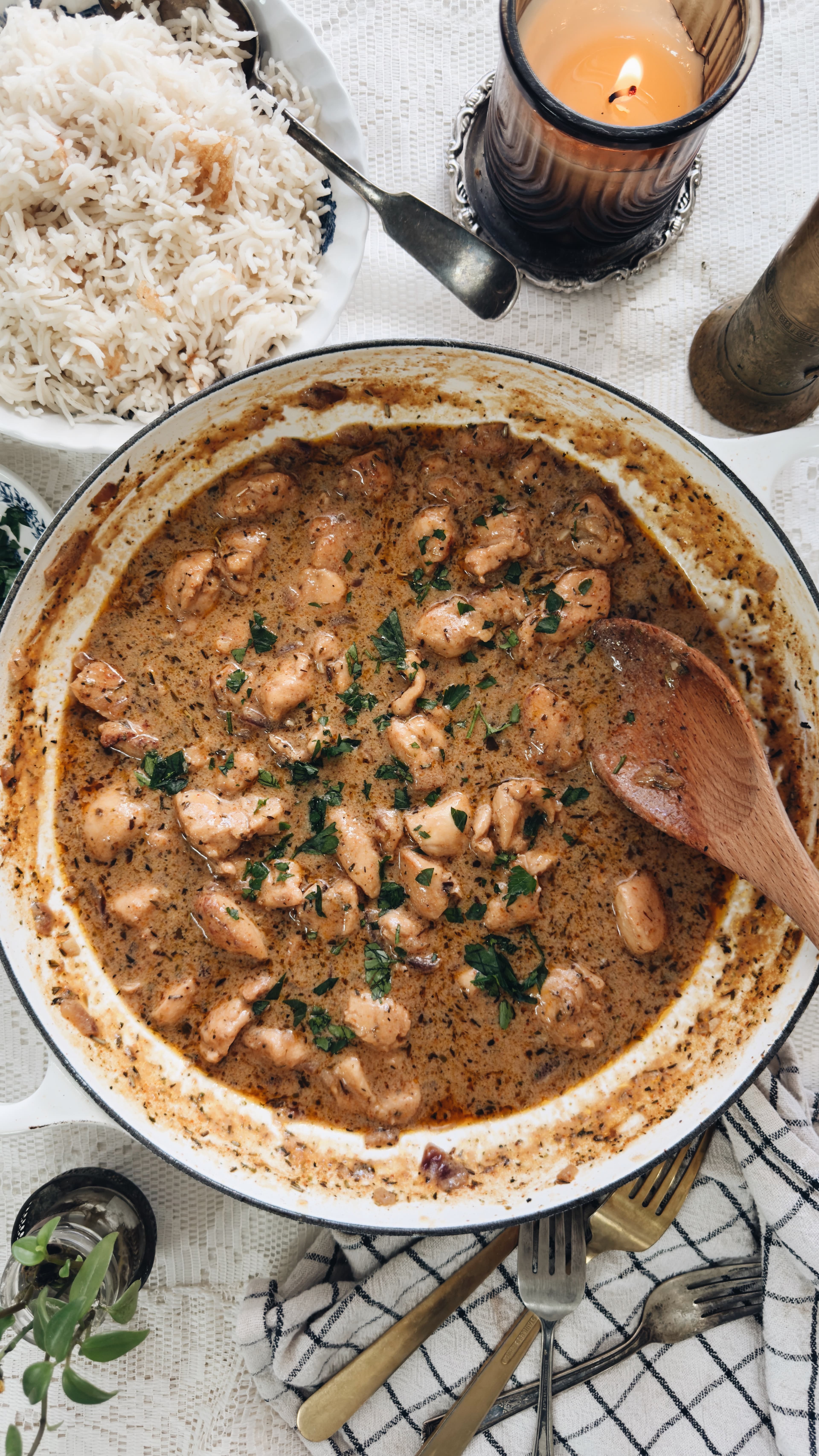 Creamy Chicken and Rice