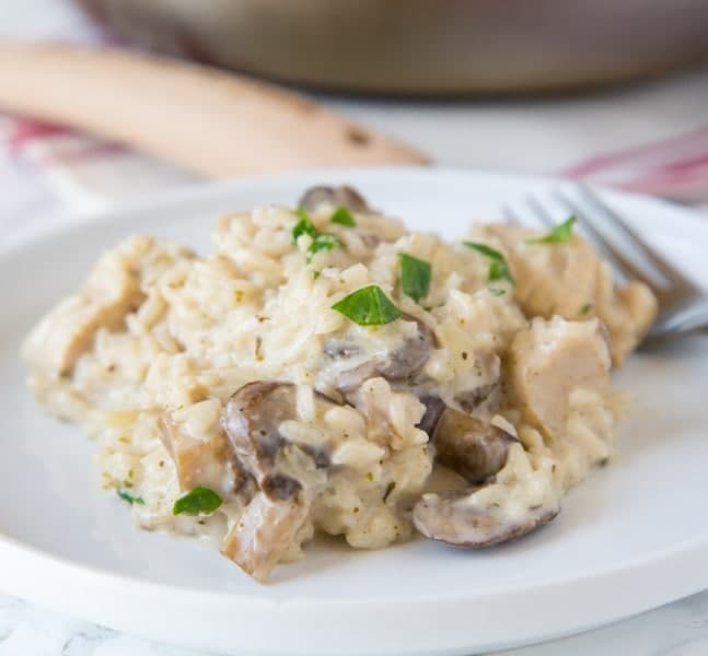 Stovetop Creamy Chicken and Rice