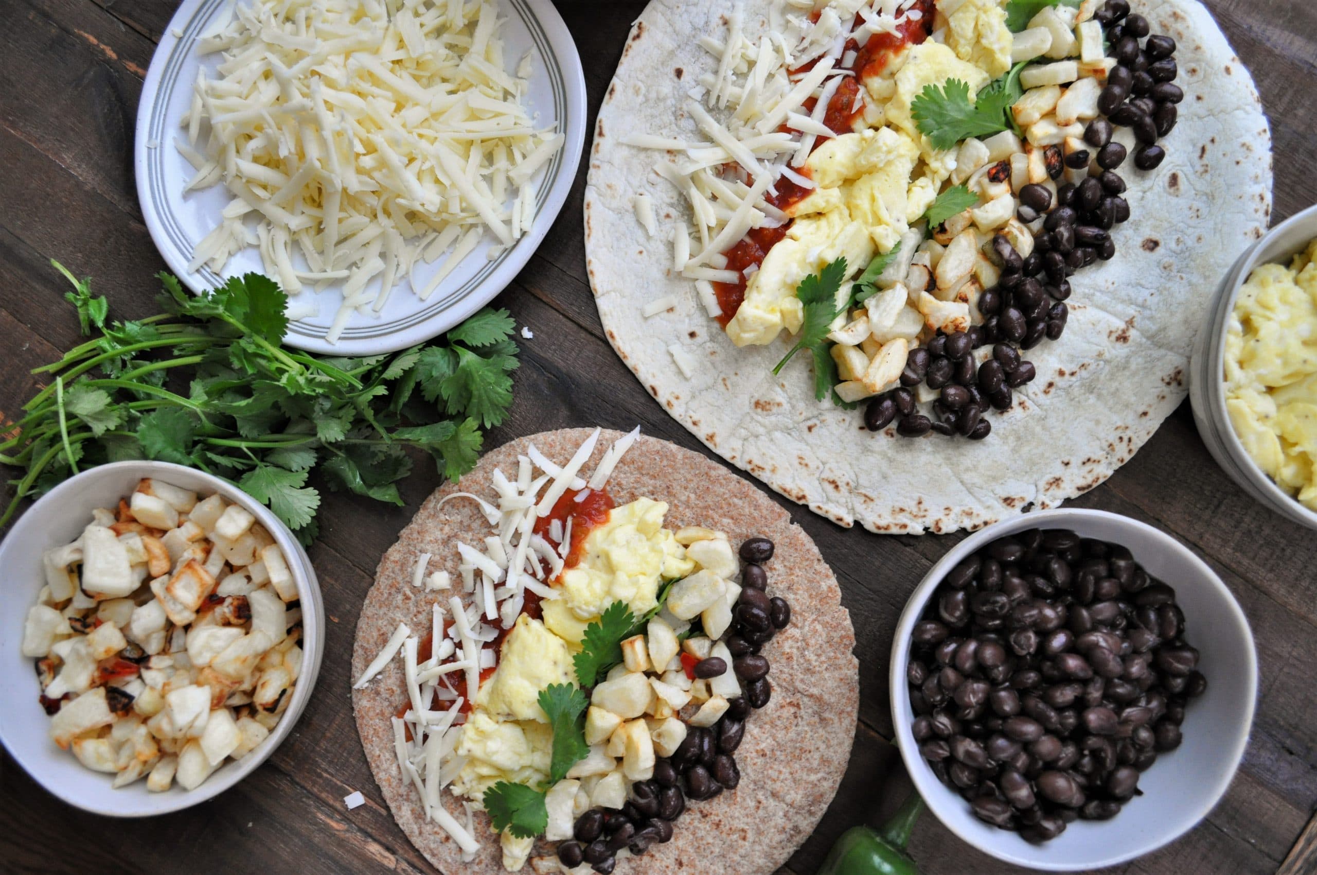 Make Ahead Breakfast Burritos