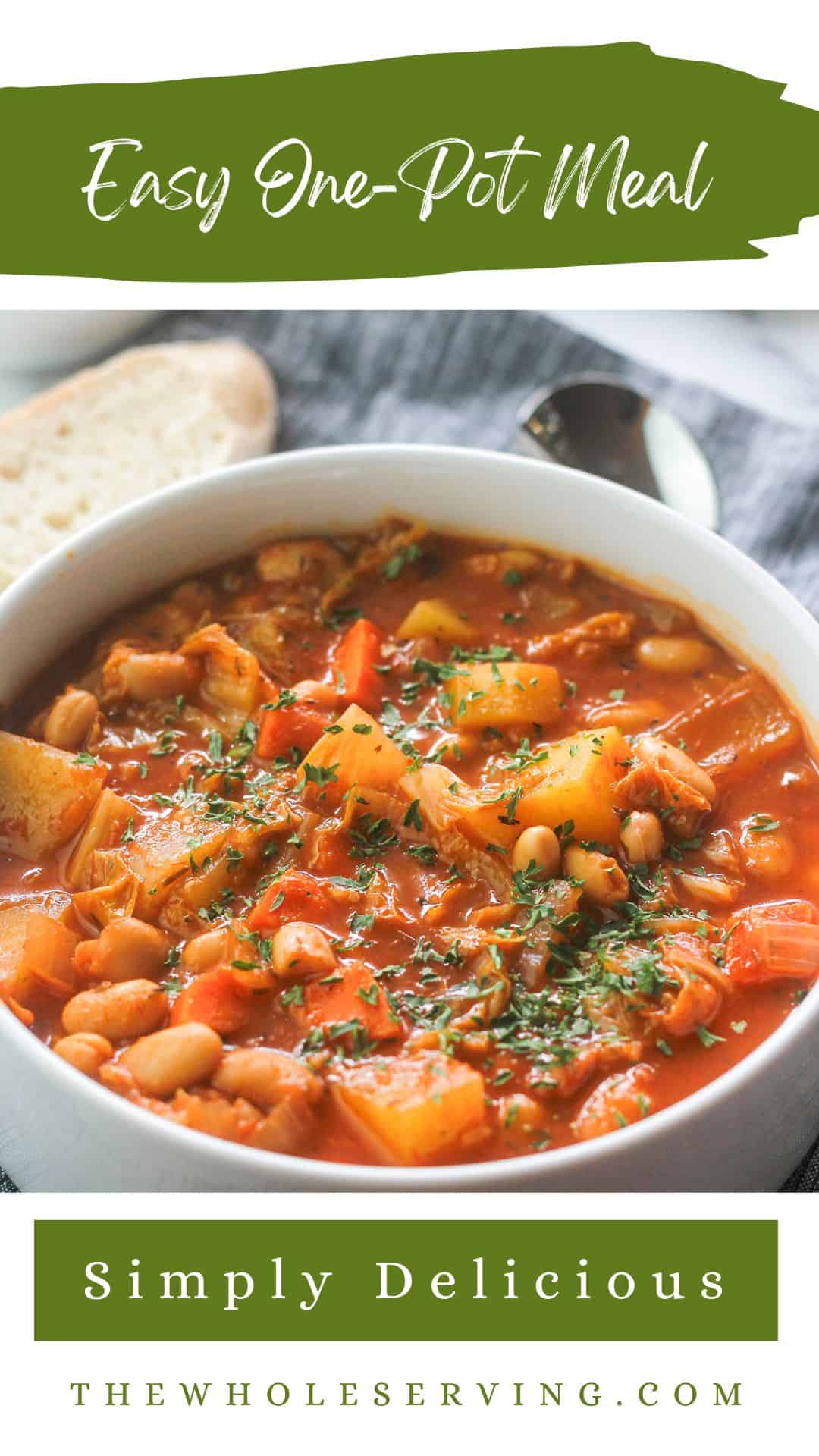 Quick and Easy One-Pot Vegetable Soup (Comfort Food)