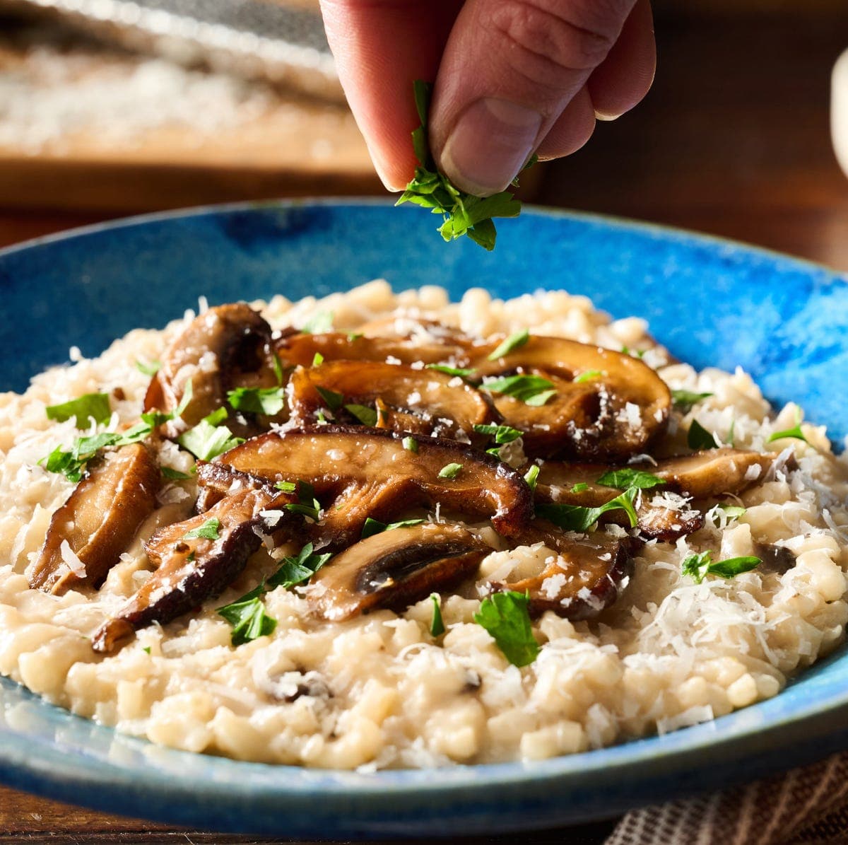 Mushroom Risotto