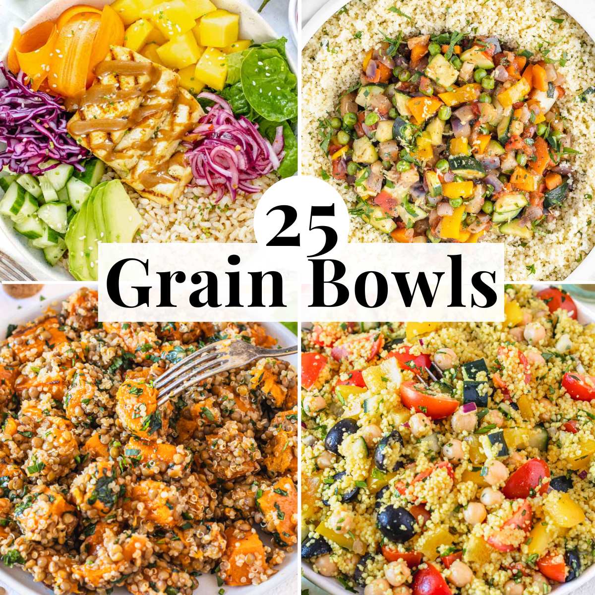 25 Healthy Grain Bowls