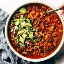 The Best Sunday Chili