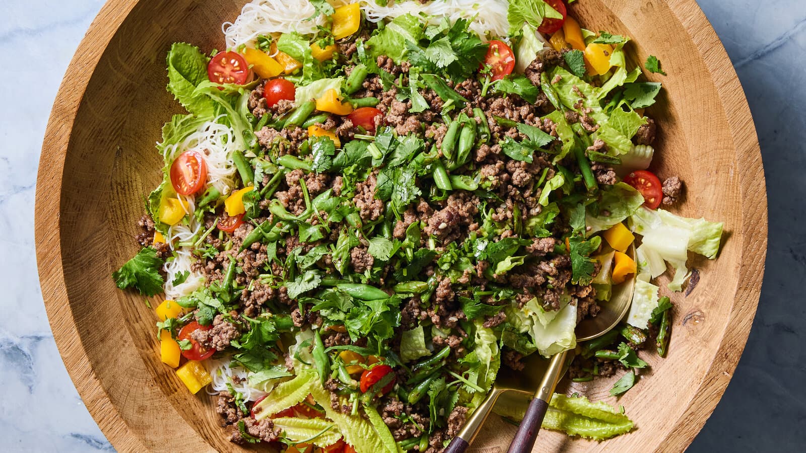 Laab Noodle Salad