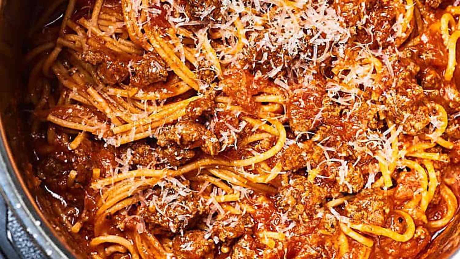 Instant Pot Spaghetti