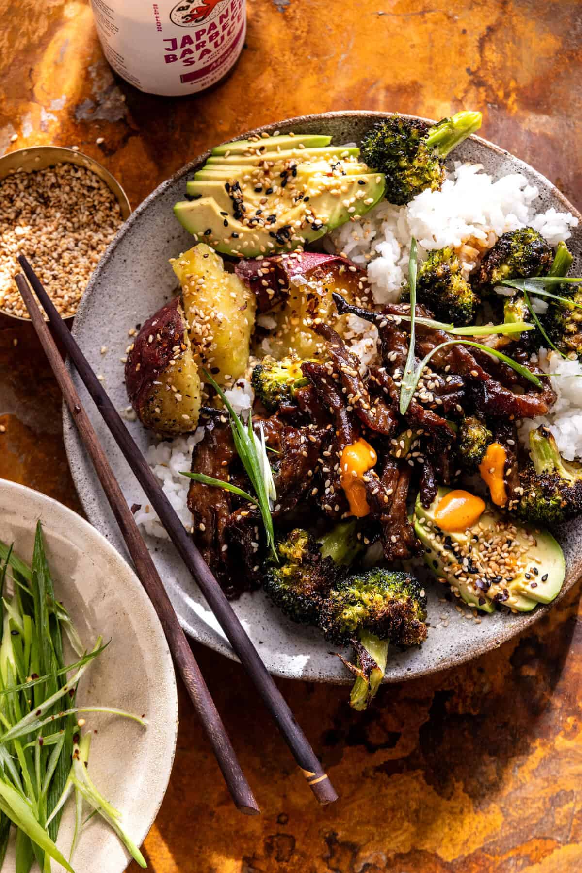 Easy Japanese Steak Bowls