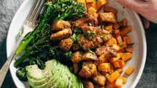 Sheet Pan Chicken and Sweet Potato Meal Prep