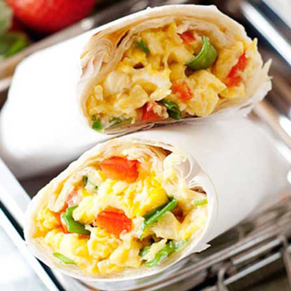 Make-ahead Breakfast Burritos