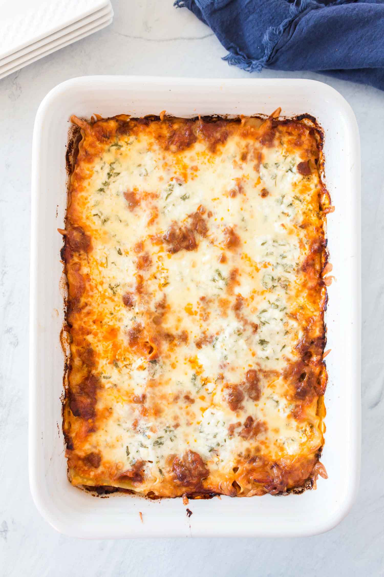 Easy Homemade Lasagna