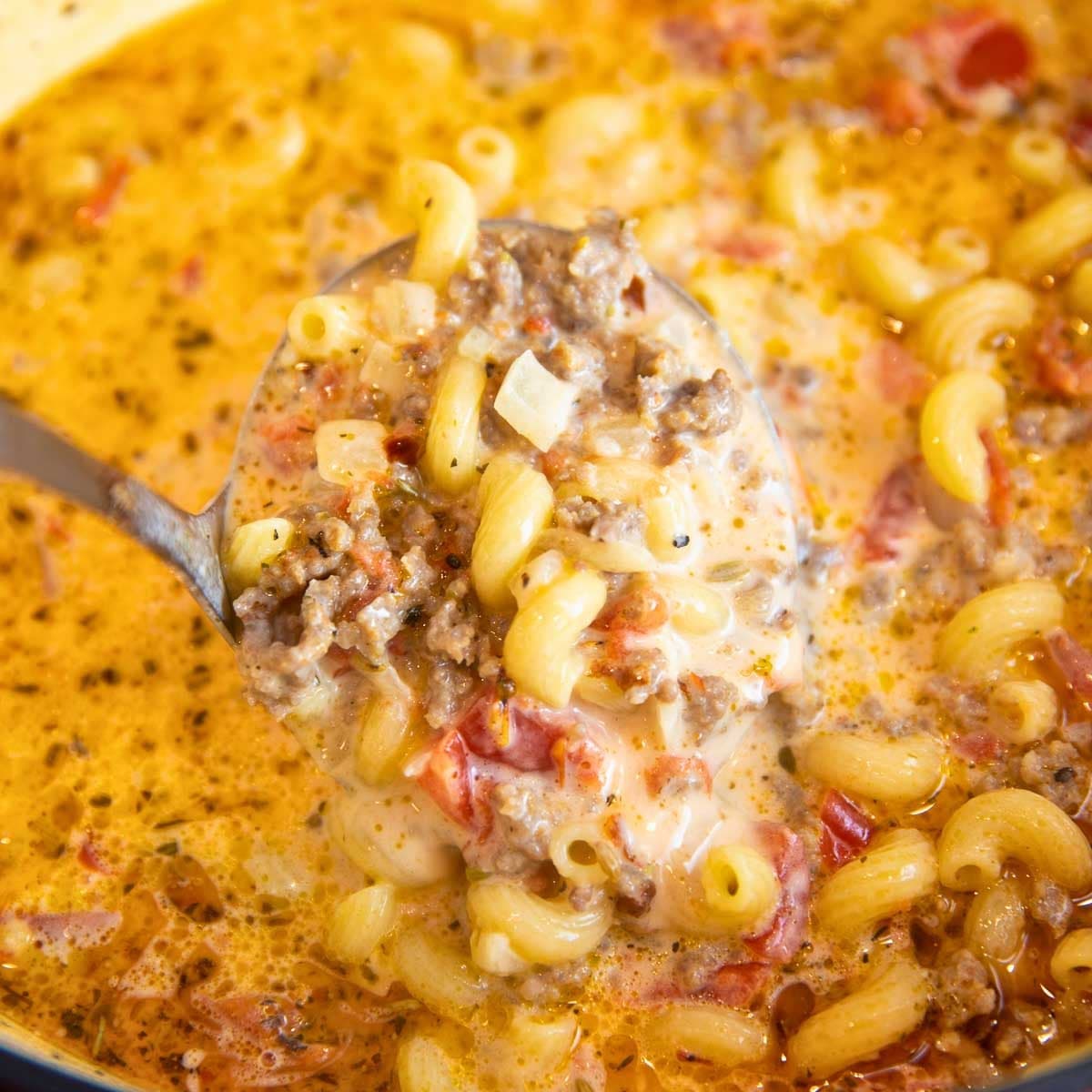Creamy Italian Sausage Soup