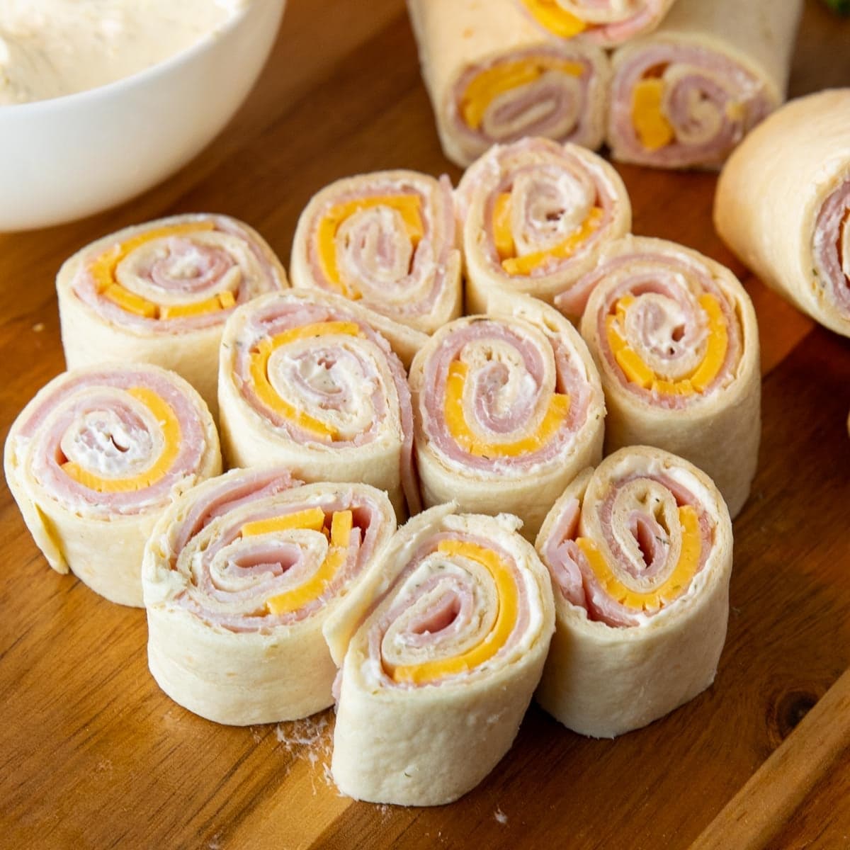 Ham and Cheese Pinwheels