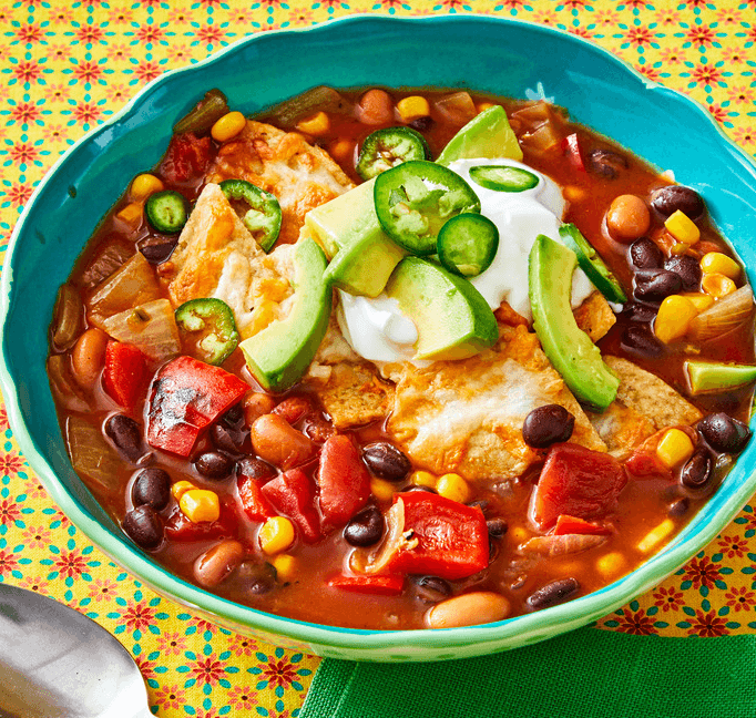 Vegetarian Enchilada Soup