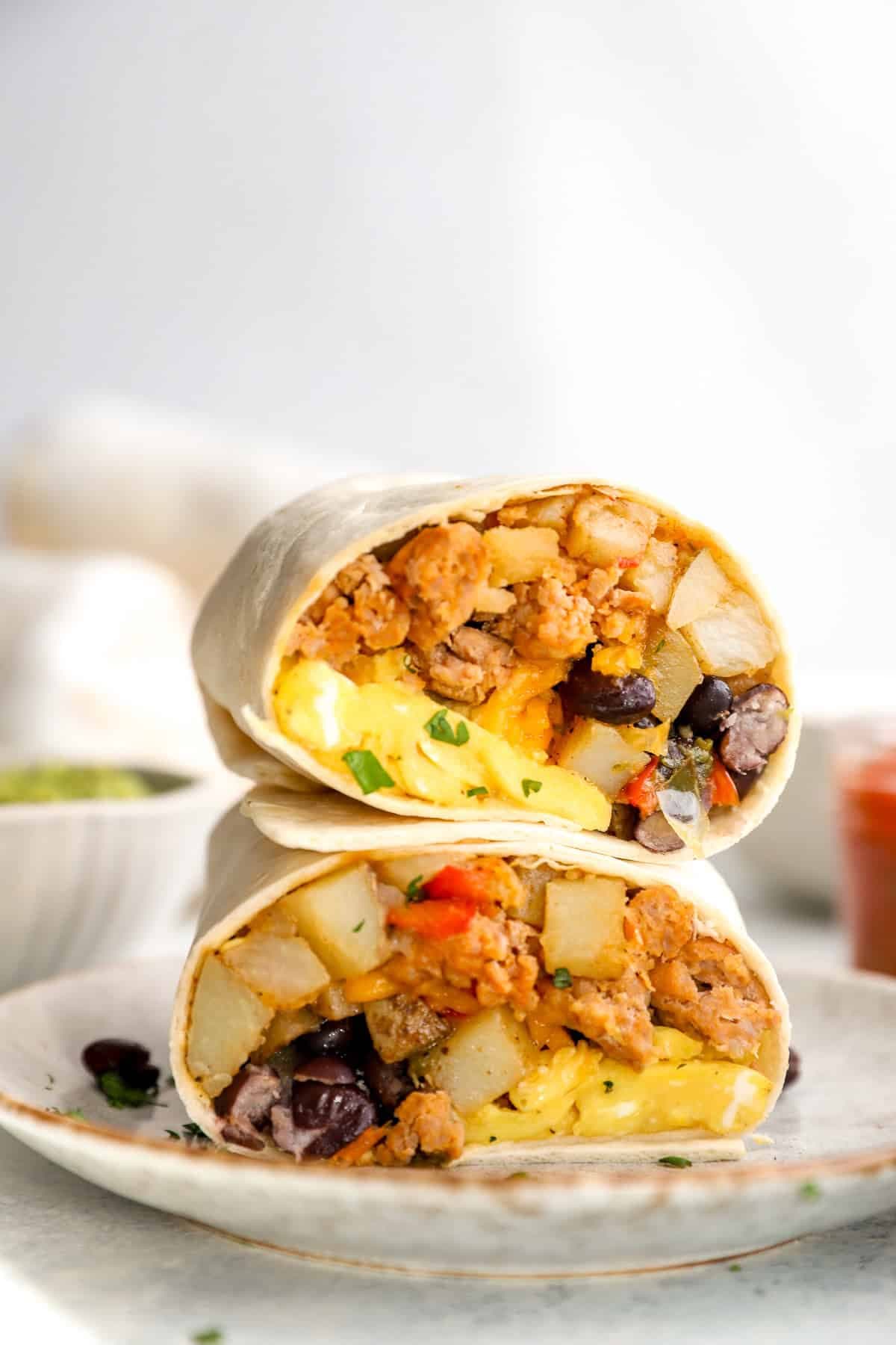 Freezer Breakfast Burrito