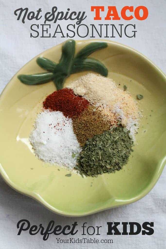 Mild Taco Seasoning Recipe for Kids