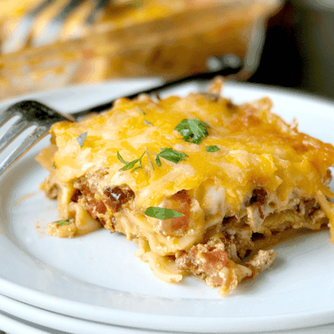 Chipotle Chicken Lasagna