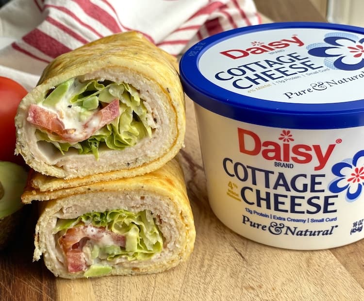 2 Ingredient Cottage Cheese Flatbread Recipe