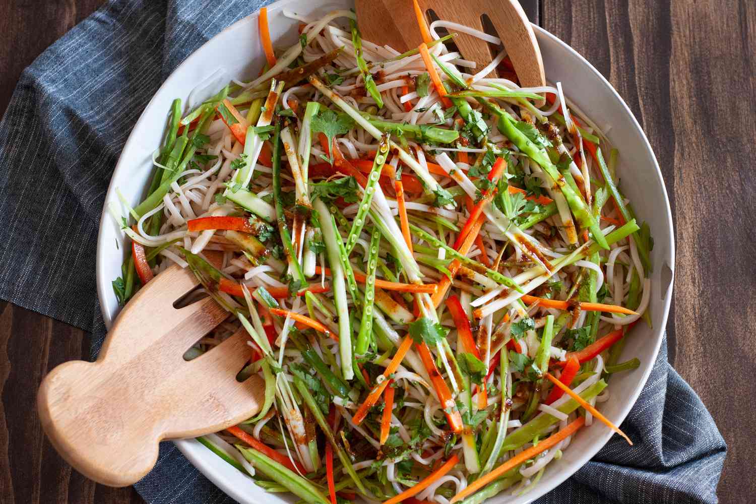Cold Rice Noodle Salad