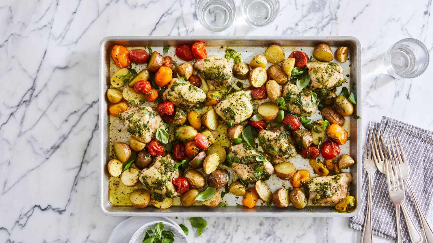 Easy, Meaty Sheet Pan Meal