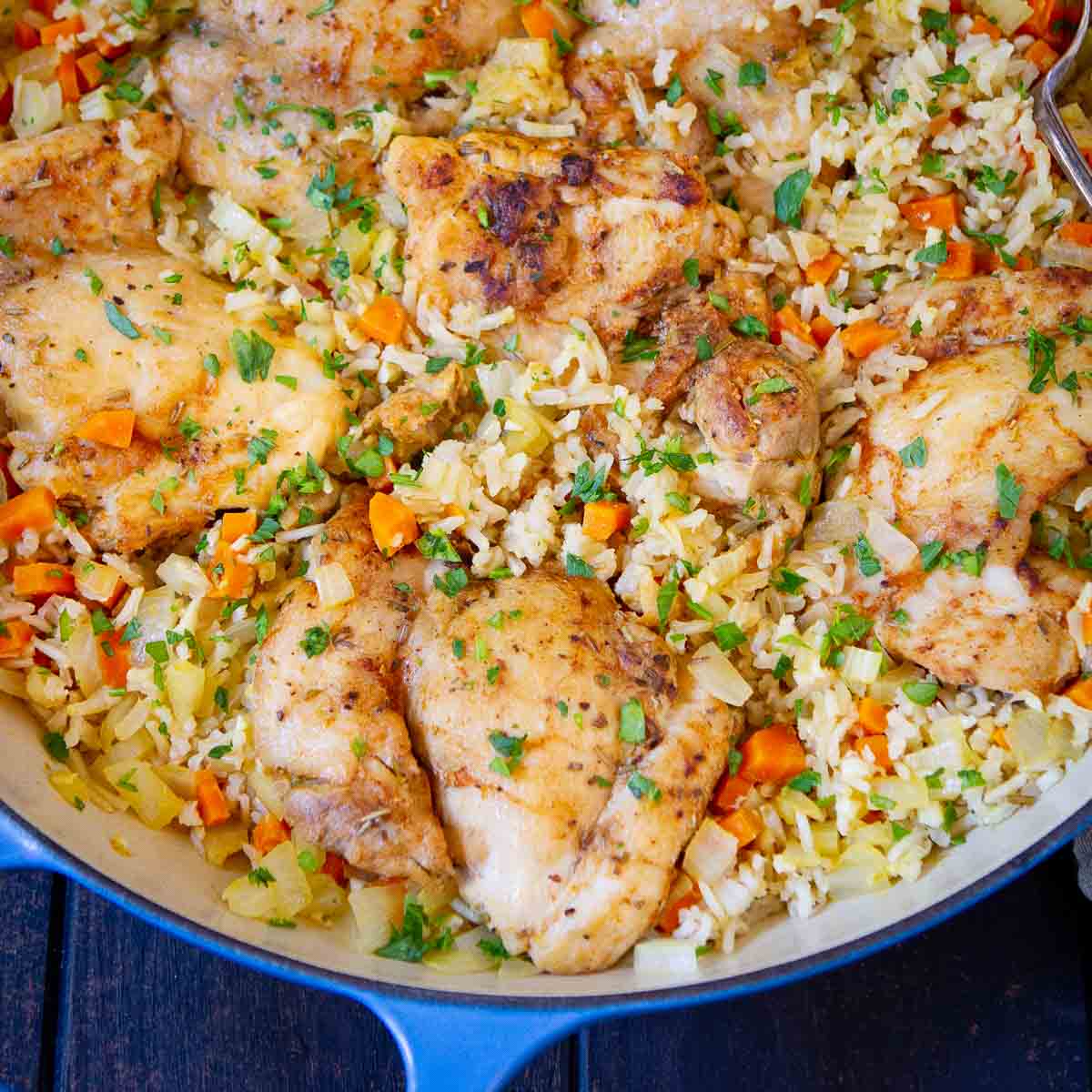 One Pot Chicken and Rice