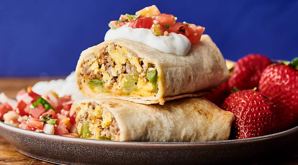 Easy Make Ahead Breakfast Burritos