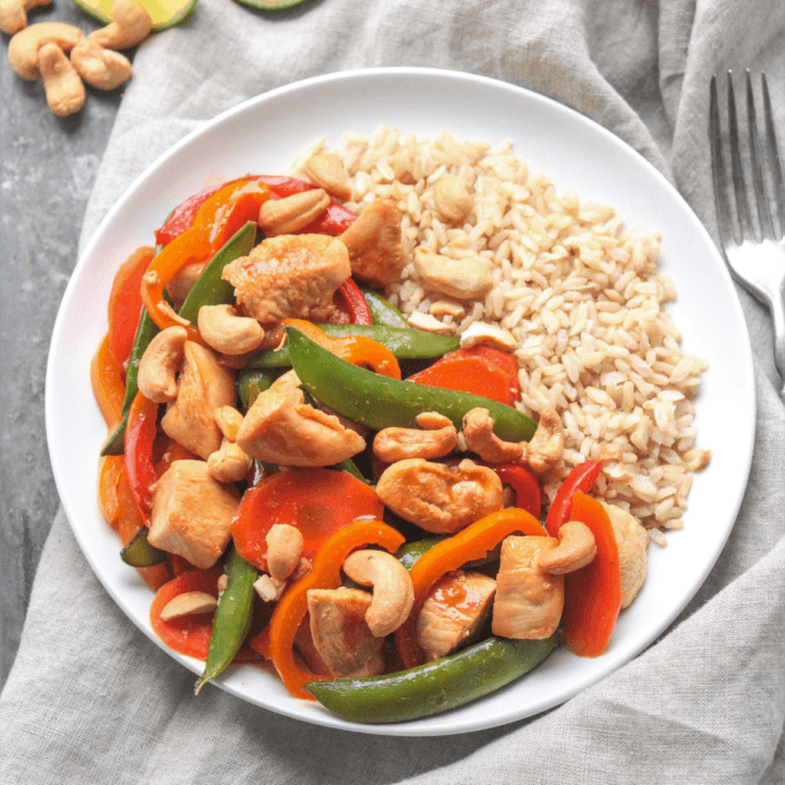 Teriyaki Chicken Stir Fry with Snap Peas (Easy & Healthy Sauce)