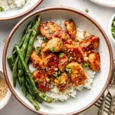 Sesame Chicken Recipe (No Fry Method)