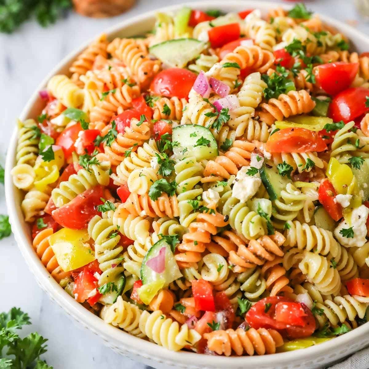 (The Best) Pasta Salad Recipe