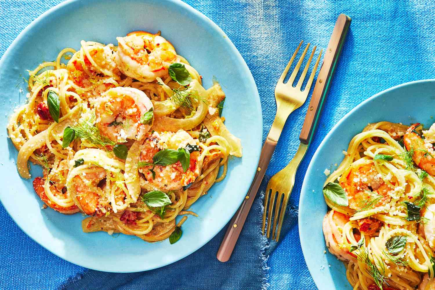 Lemony Shrimp Pasta