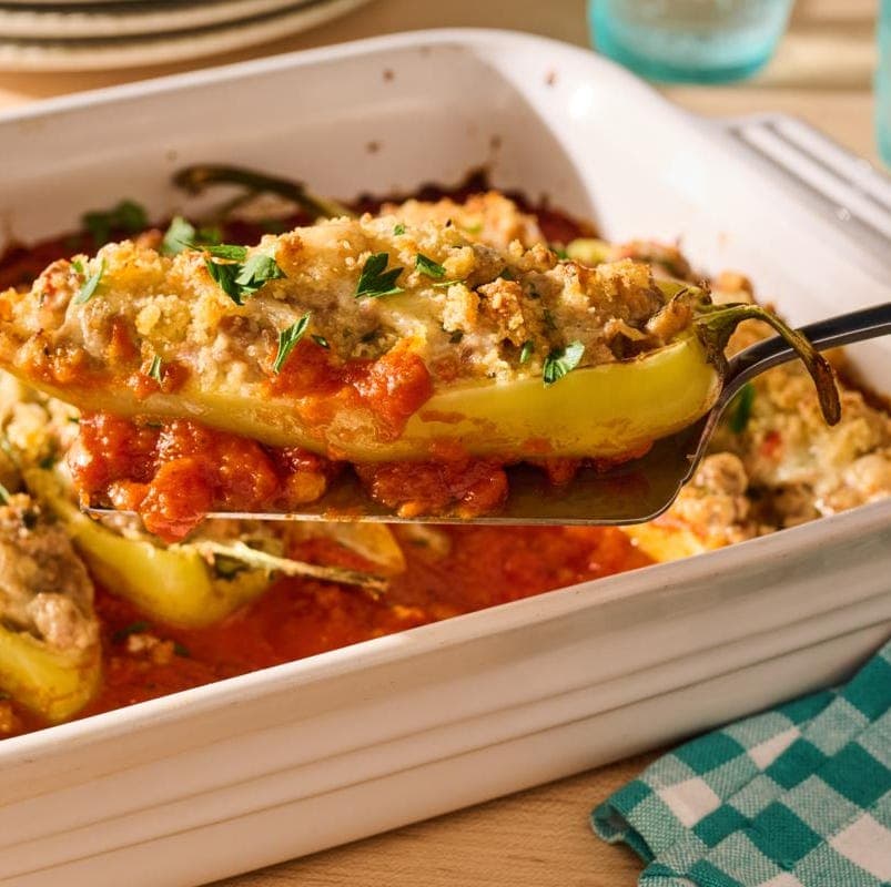 Stuffed Banana Peppers