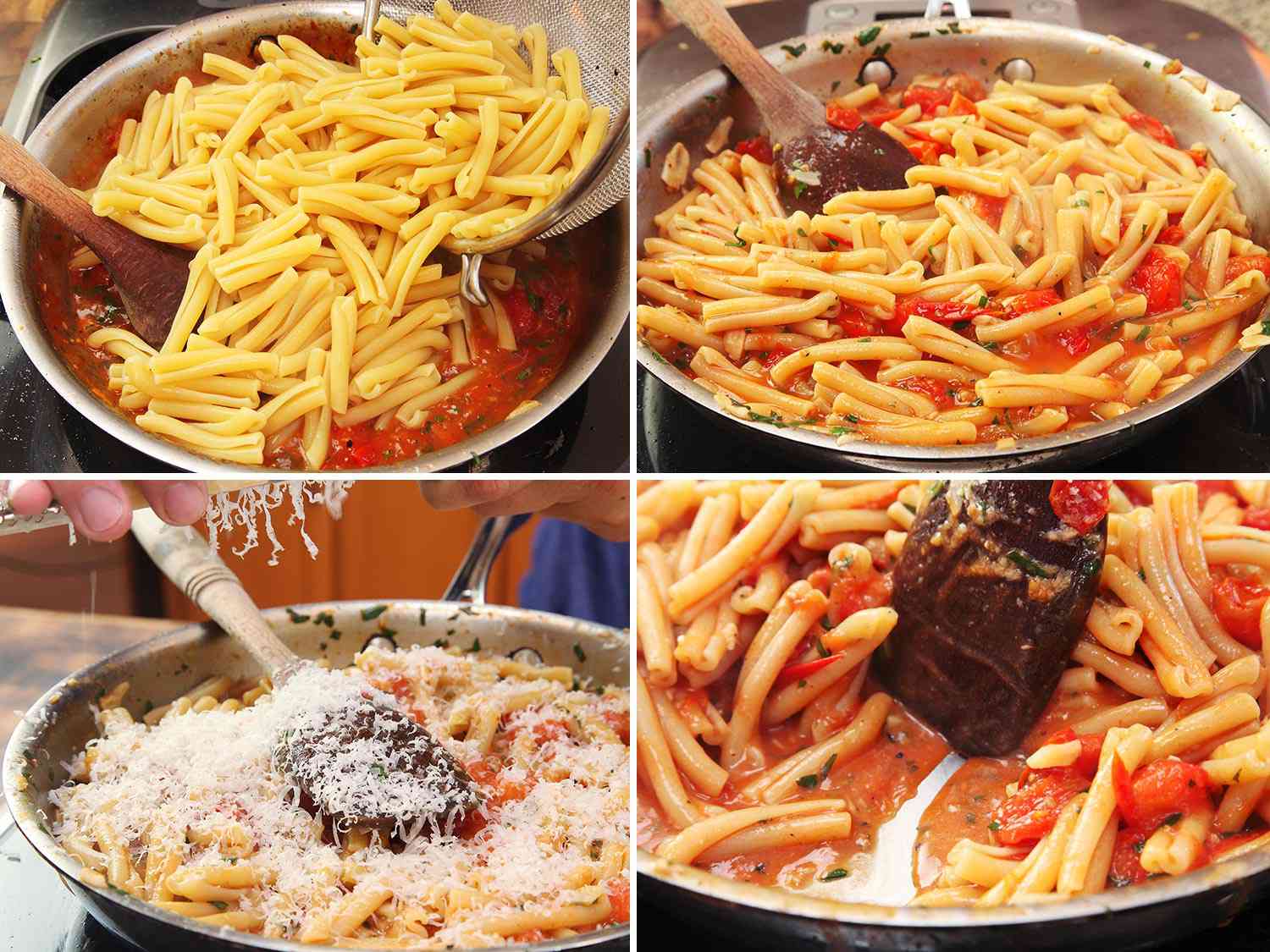 Fast and Easy Pasta With Blistered Cherry Tomato Sauce Recipe
