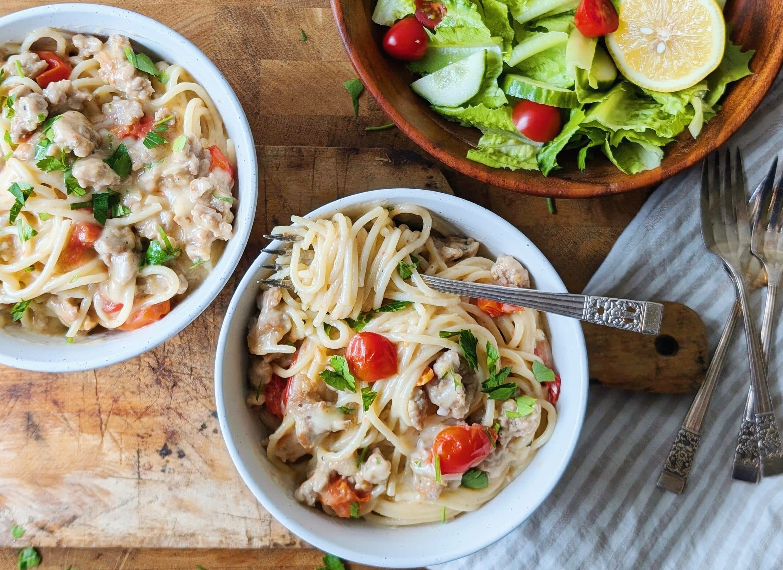 15-Minute Skillet Pasta (One-Pan!)