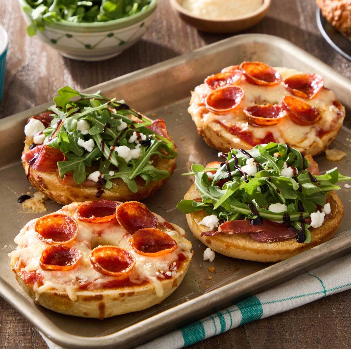 Pizza Bagels